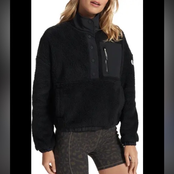 Vuori Jackets & Blazers - Vuori Cozy Sherpa Popover